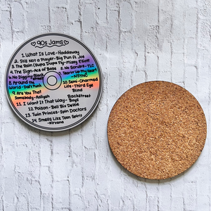 CD Mixtape Coasters