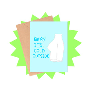 Baby It's Cold Holiday Card