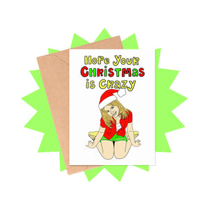 Britney Crazy Christmas Card