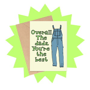 Overall Best Dad Card
