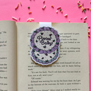 Pisces Vintage Cake Magnetic Bookmark - Zodiac Bookmark