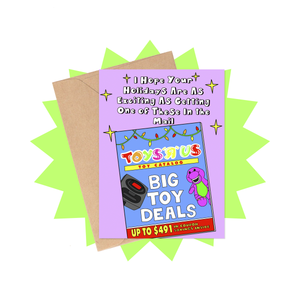 Toy Catalogue Christmas Card