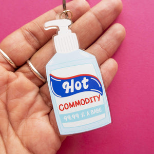 Hand Sanitizer Acrylic Keychain