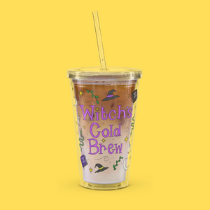Witch's Cold Brew Plastic Tumbler