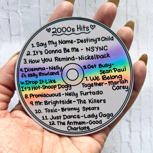 CD Mixtape Coasters