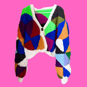 Kaleidoscope Crochet Cardigan