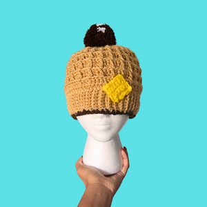 Waffle Crochet Beanie