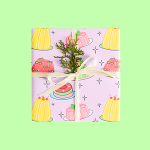 Christmas Jello Wrapping Paper