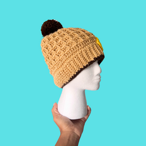 Waffle Crochet Beanie