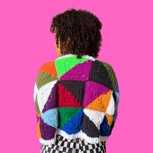 Kaleidoscope Crochet Cardigan