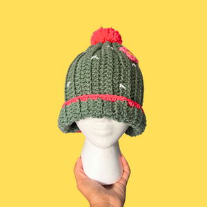 Cactus Crochet Beanie