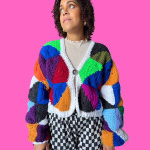 Kaleidoscope Crochet Cardigan