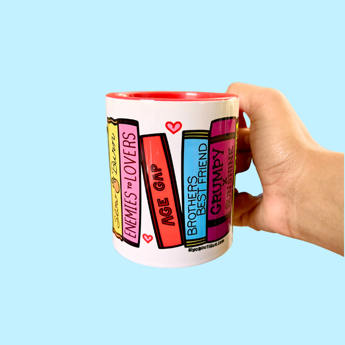 Book Trope Ceramic Mug