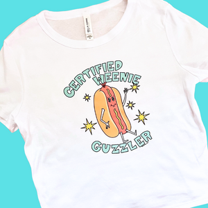 Certified Weenie Guzzler Baby Tee