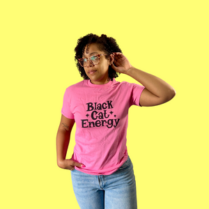 Black Cat Energy T-Shirt