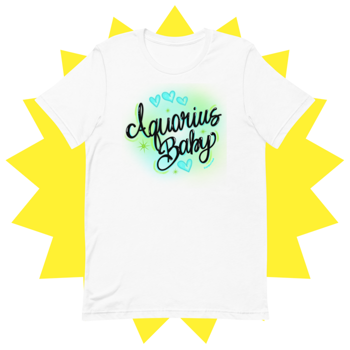 Aquarius Airbrush T-Shirt