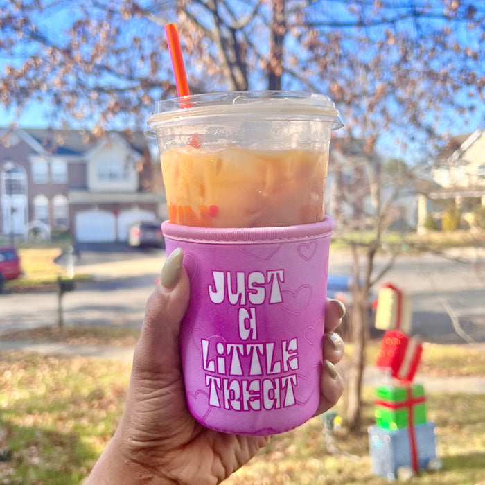 Just A Little Treat Iced Coffee Sleeve