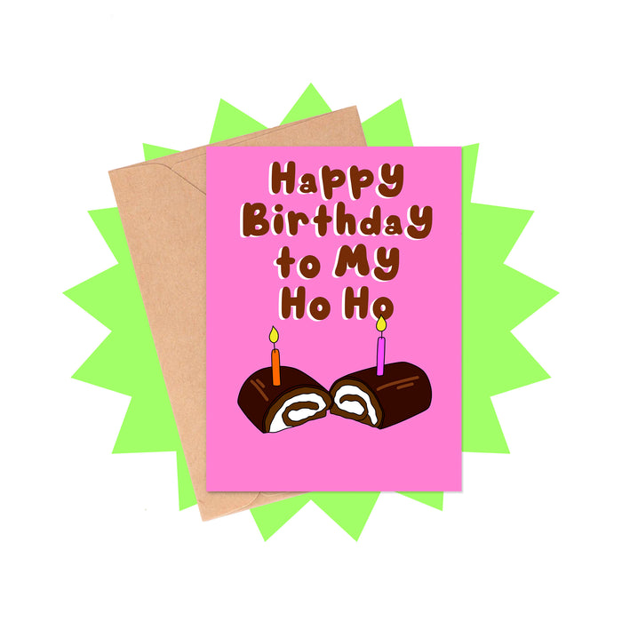 To My Ho Ho Birthday Card