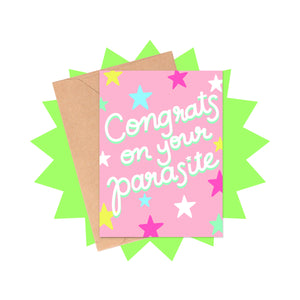 Congrats on Your Parasite Baby Card