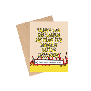 Dating Hellscape Valentine's Day Card