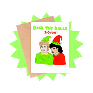 Deck the Hall & Oates Christmas Card