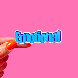 Emotional Vinyl Sticker
