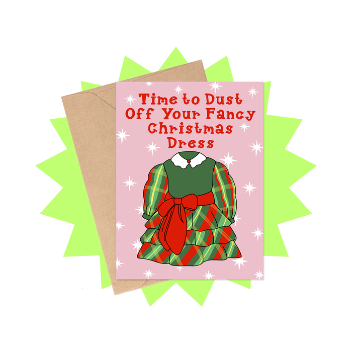 Fancy Dress Christmas Card