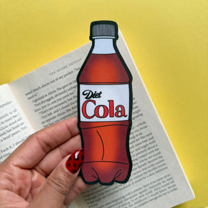 Diet Cola Die Cut Bookmark