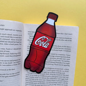 Cola Die Cut Bookmark