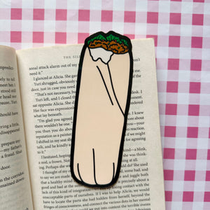 Burrito Die Cut Bookmark