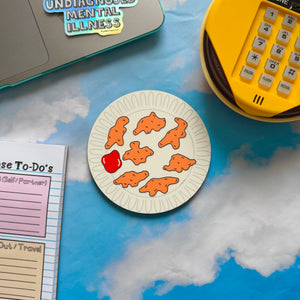 Dino Nuggets Coasters