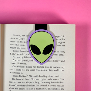 Alien Head Magnetic Bookmark - Nostalgic Bookmark