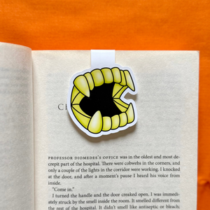 Vampire Teeth Magnetic Bookmark
