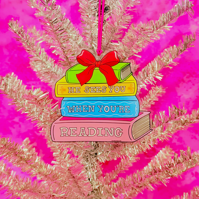 Bookstack Acrylic Ornament