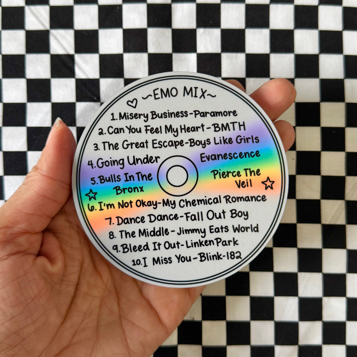 Emo Mixtape Coaster