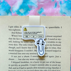 Clippy Magnetic Bookmark - Nostalgic Bookmark