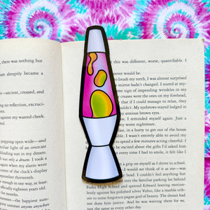 Lava Lamp Die Cut Bookmark