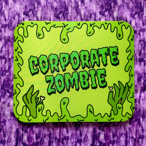 Corporate Zombie Halloween Mouse Pad