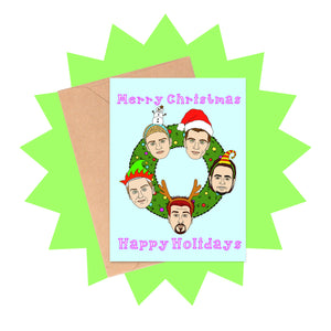 NSYNC Christmas Card