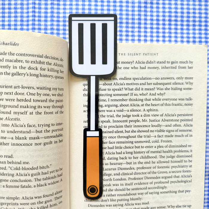 Grilling Spatula Die Cut Bookmark