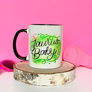 Zodiac Babe Airbrush Ceramic Mug