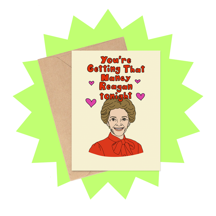 That Nancy Reagan Valentine's Day Card