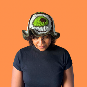 Classic Avocado Crochet Bucket Hat