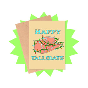 Happy Y'allidays Holiday Card