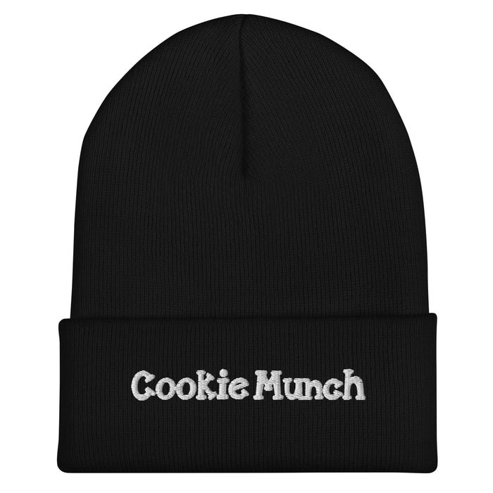 Cookie Munch Embroidered Cuffed Beanie