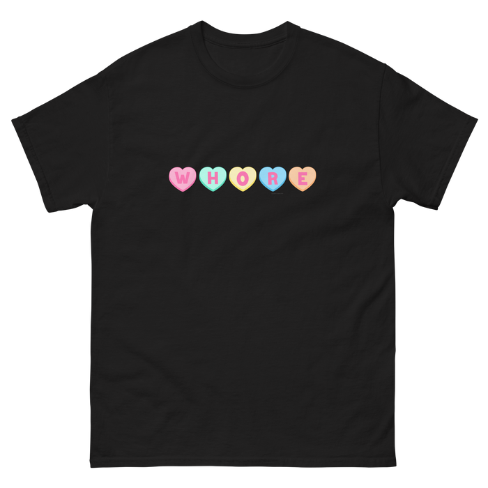 Whore Conversation Hearts T-Shirt