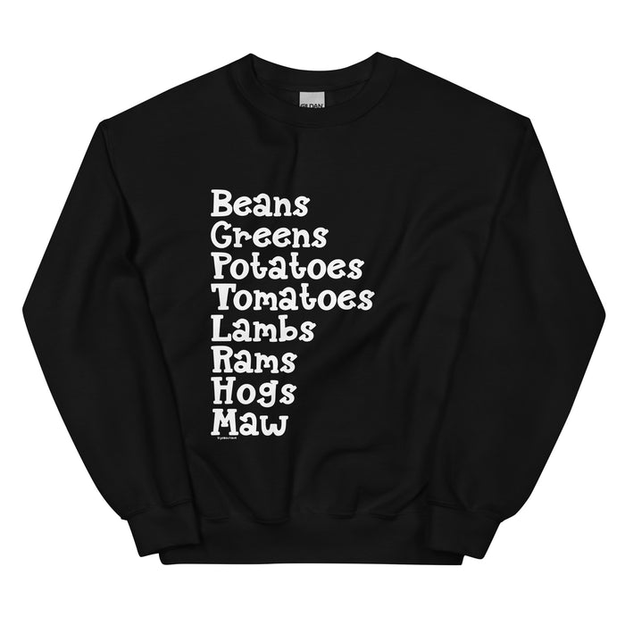 Holiday Food Sweatshirt