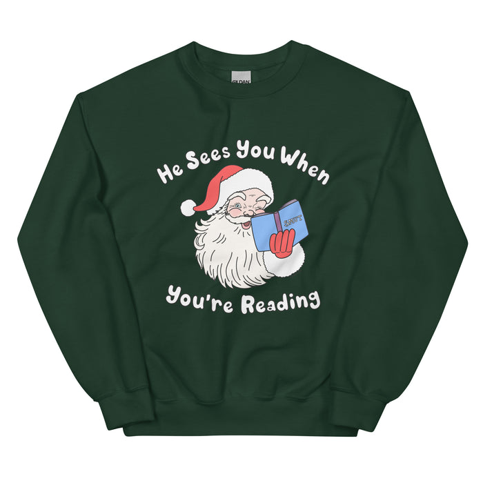 Smut Santa Sweatshirt (White)