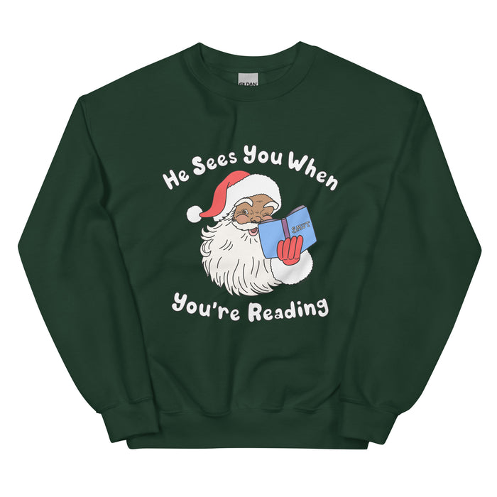 Smut Santa Sweatshirt (Brown)