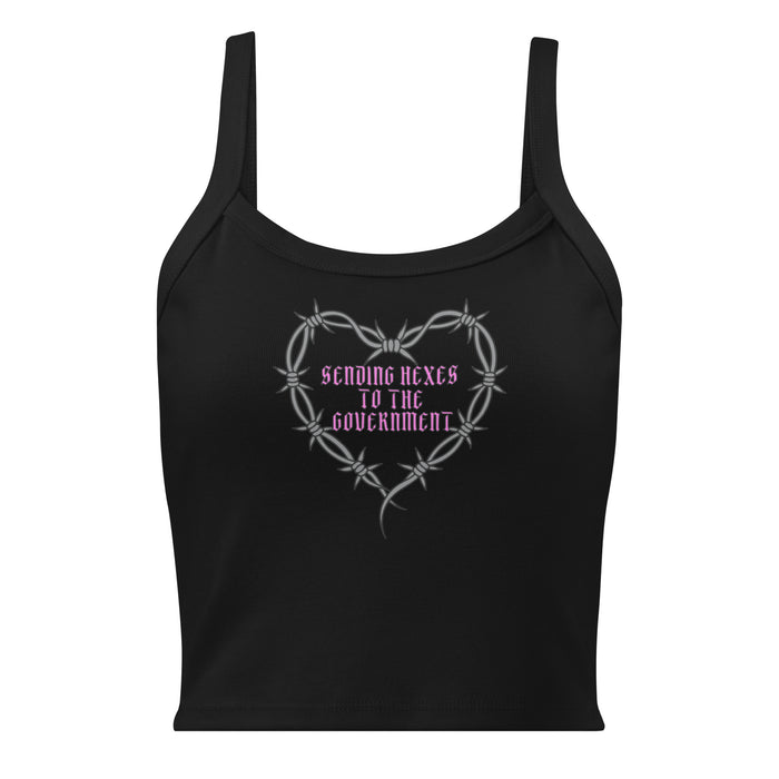 Sending Hexes to the Government Micro-Rib Tank Top